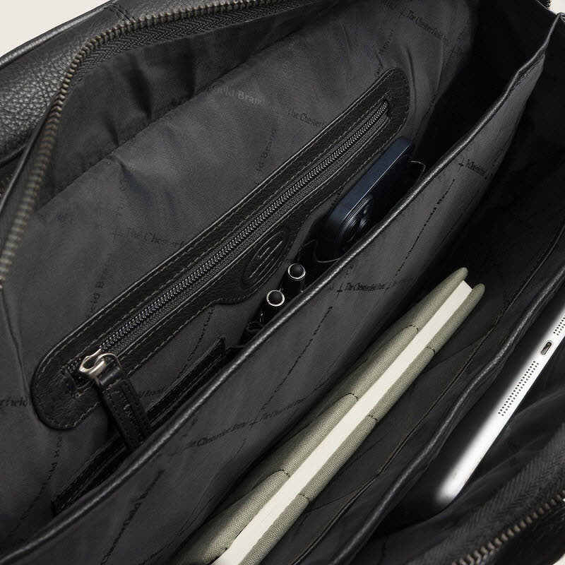 Leder Businesstasche Venturo Black