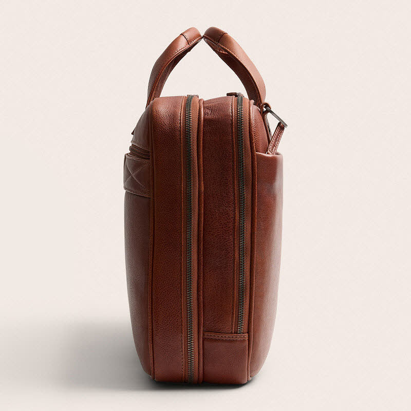 Leder Businesstasche Venturo Cognac