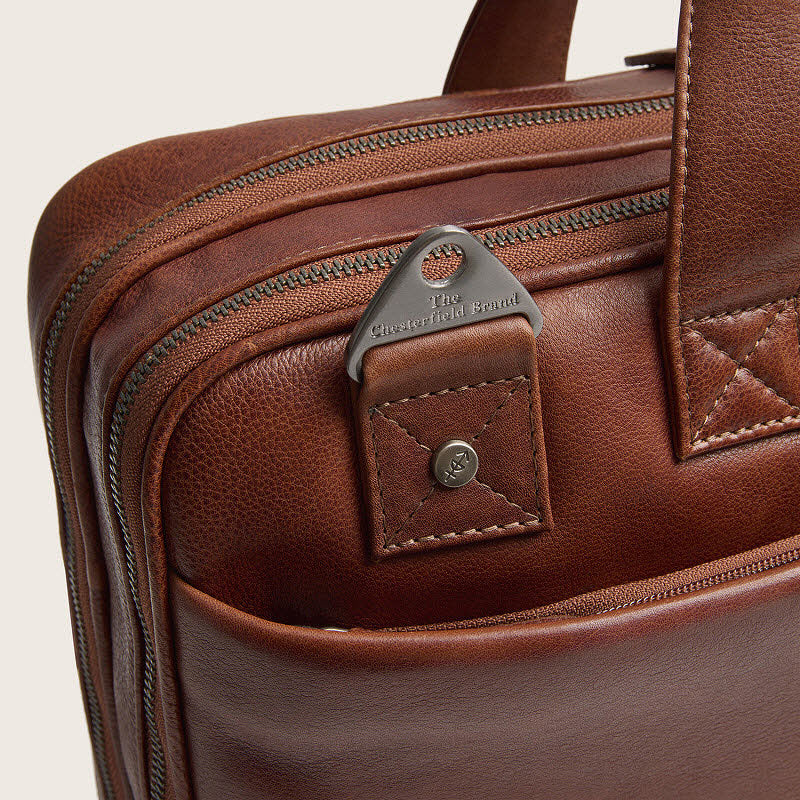 Leder Businesstasche Venturo Cognac