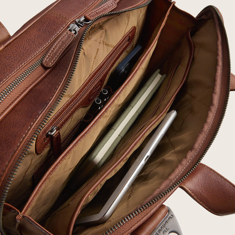 Leder Businesstasche Venturo Cognac