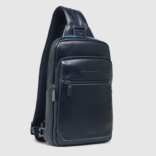 Sling bag mit Rucksack-Option Nachtblau