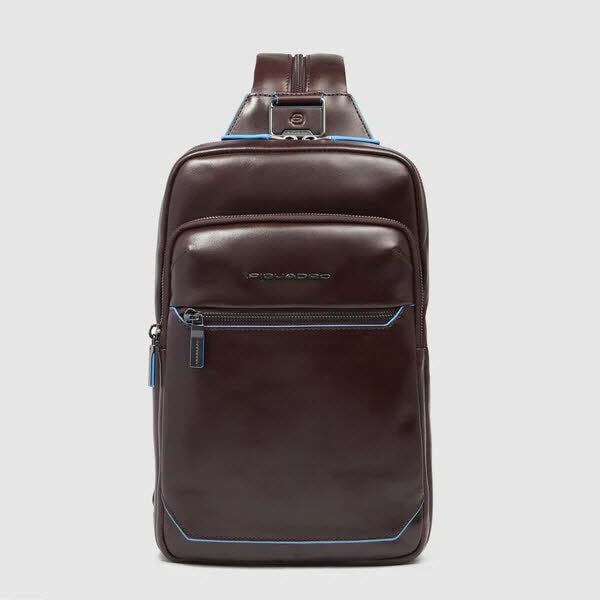 Sling bag mit Rucksack-Option Mahagonibraun