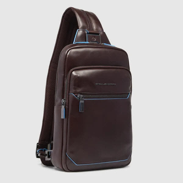 Sling bag mit Rucksack-Option Mahagonibraun