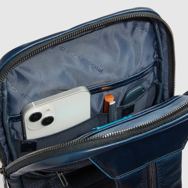 Sling bag mit Rucksack-Option Mahagonibraun