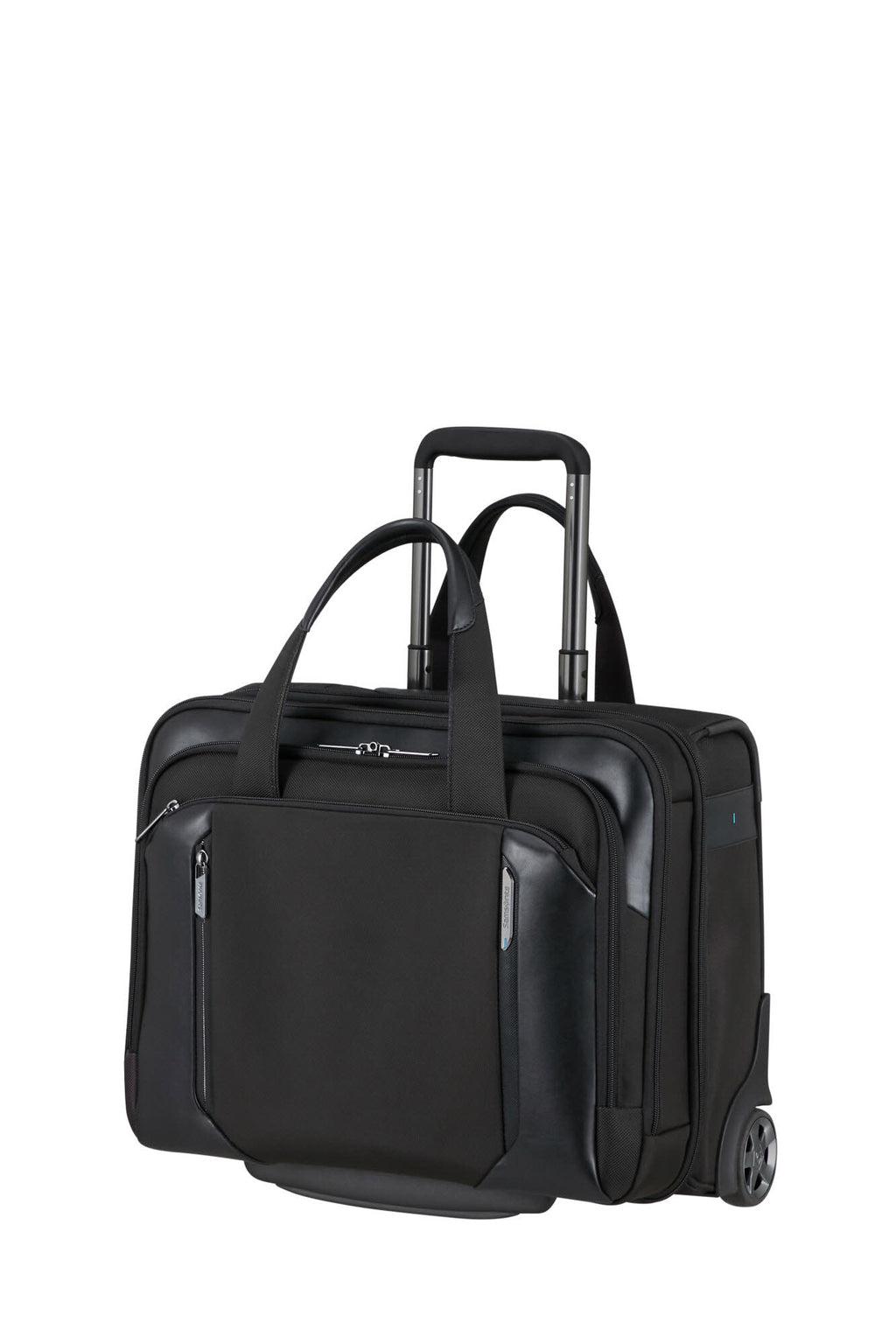 ROLLING TOTE 15.6" EXP BLACK