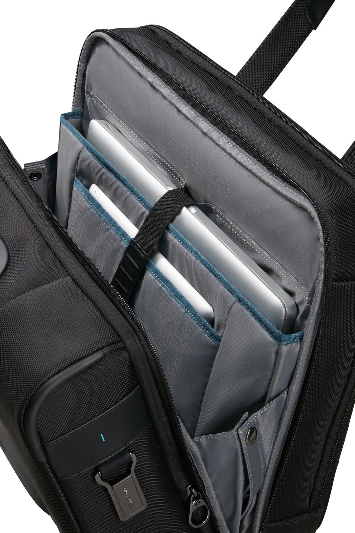 ROLLING TOTE 15.6" EXP BLACK