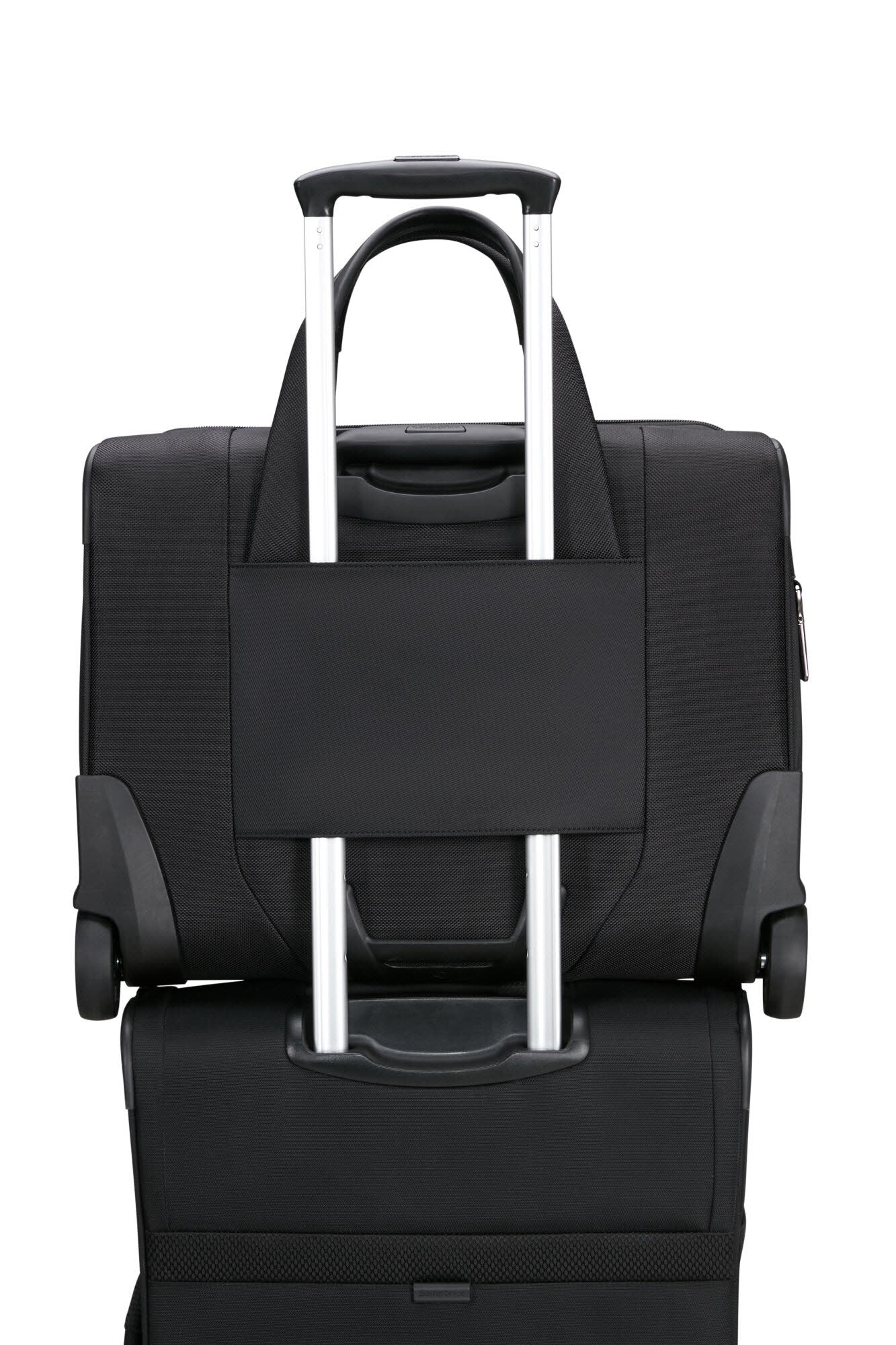 ROLLING TOTE 15.6" EXP BLACK