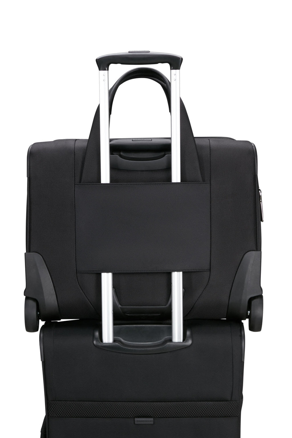 ROLLING TOTE 15.6" EXP BLACK