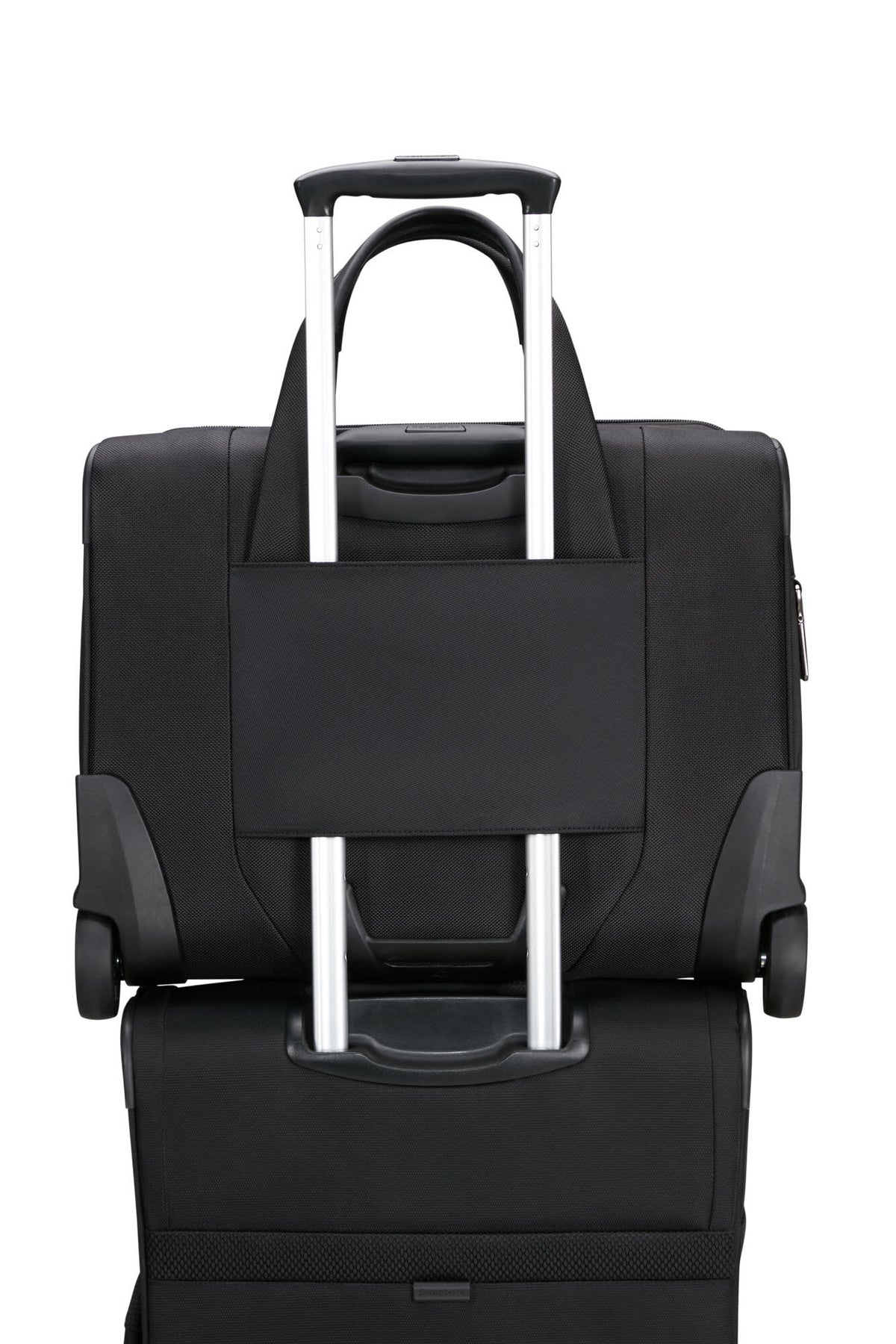 ROLLING TOTE 15.6" EXP BLACK