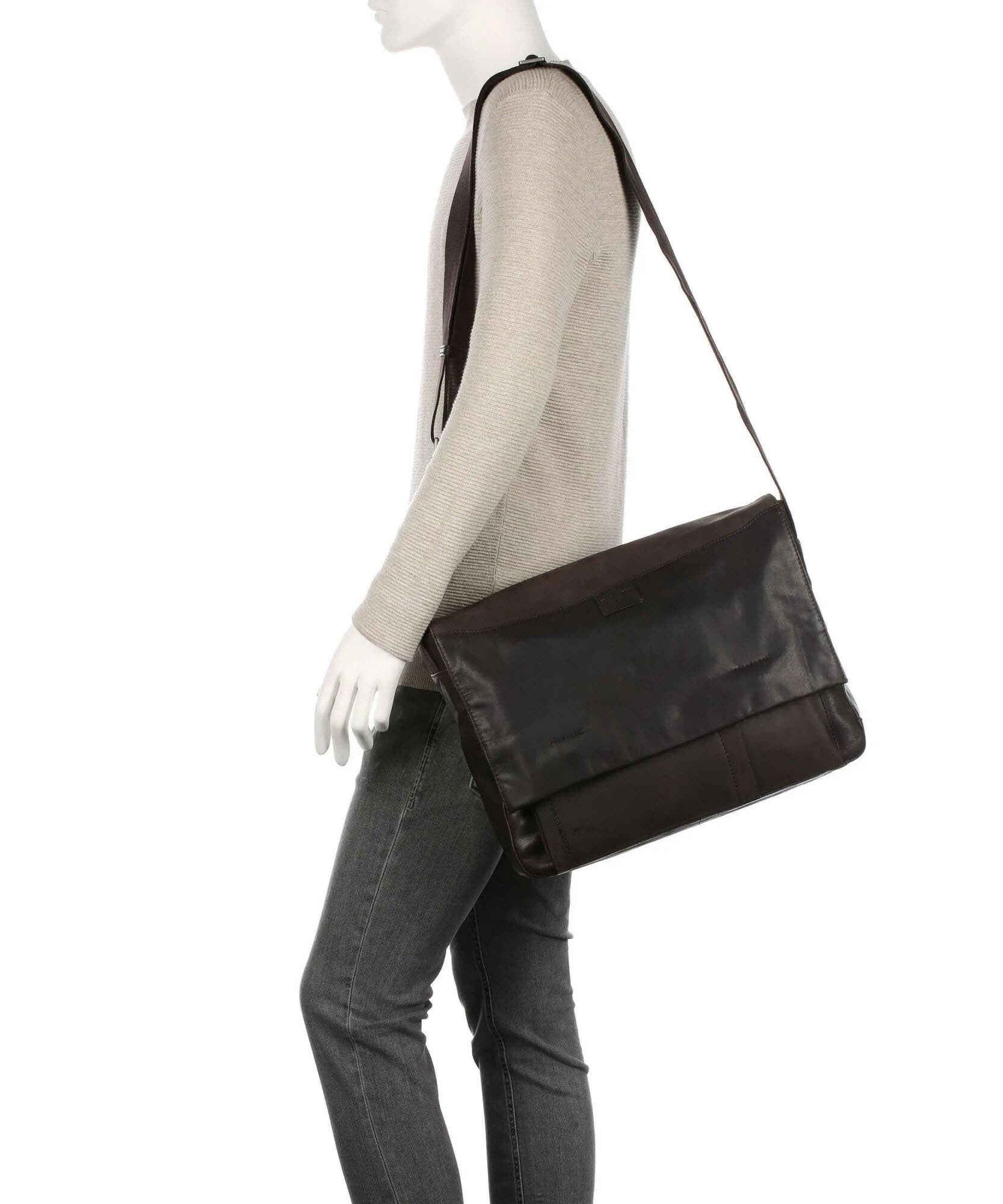 brick lane jeremy messenger lhf darkbrown