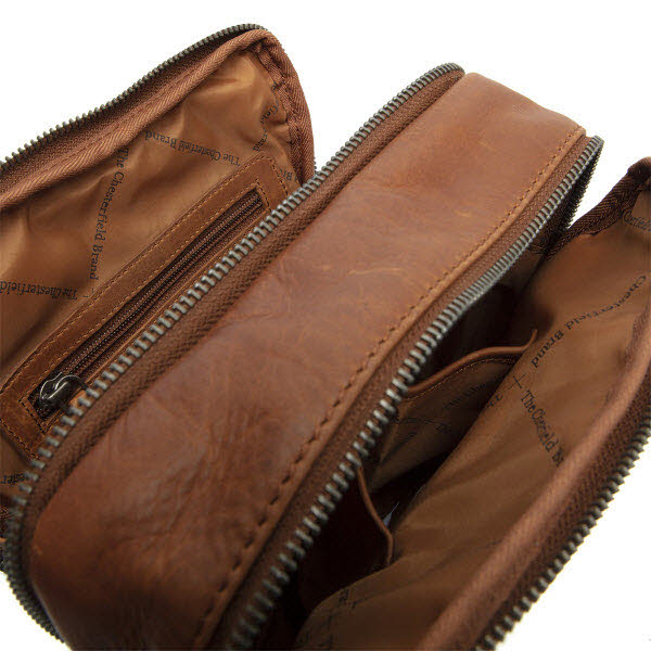 Schultertasche - Alva Cognac
