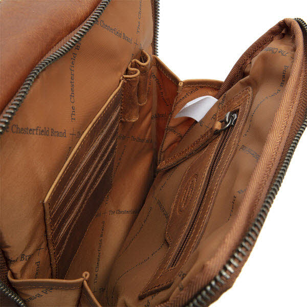 Schultertasche - Alva Cognac