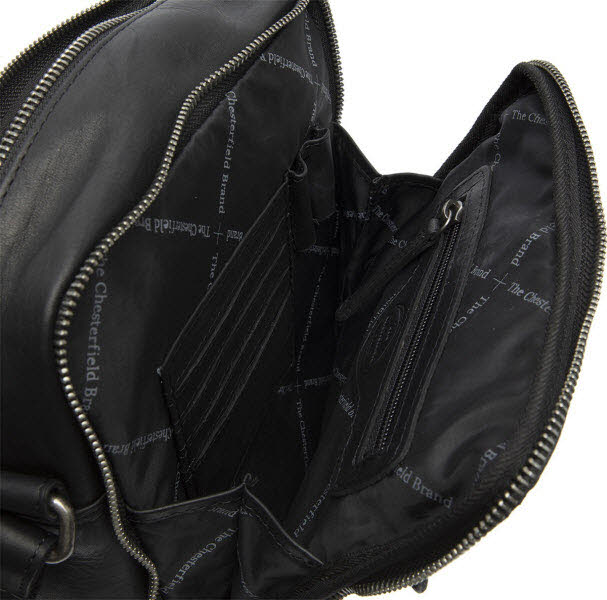 Schultertasche - Alva Black