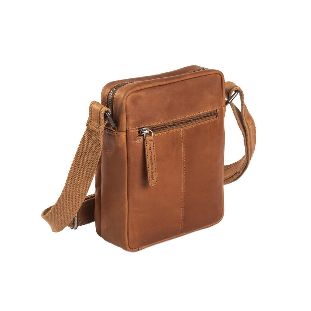 Schultertasche groß - Birmingham Cognac