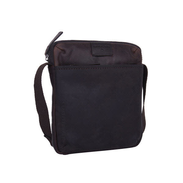 brick lane marcus shoulderbag xsvz darkbrown
