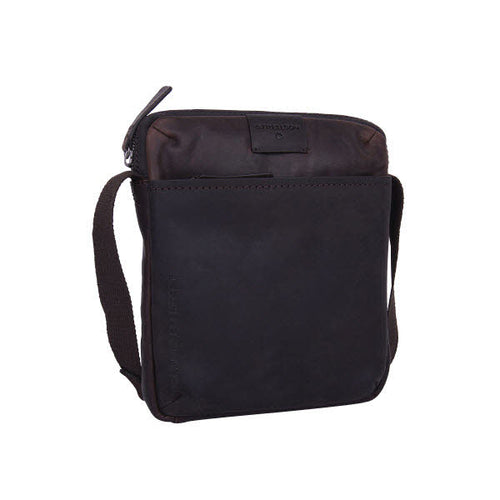 brick lane marcus shoulderbag xsvz darkbrown