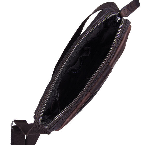 brick lane marcus shoulderbag xsvz darkbrown