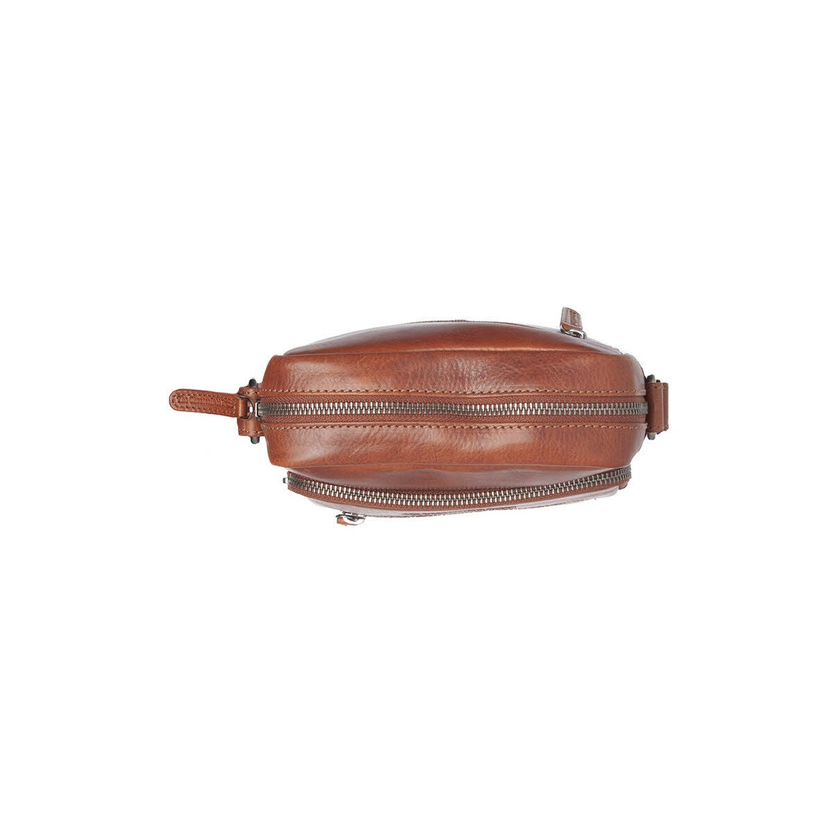 Schultertasche Cognac