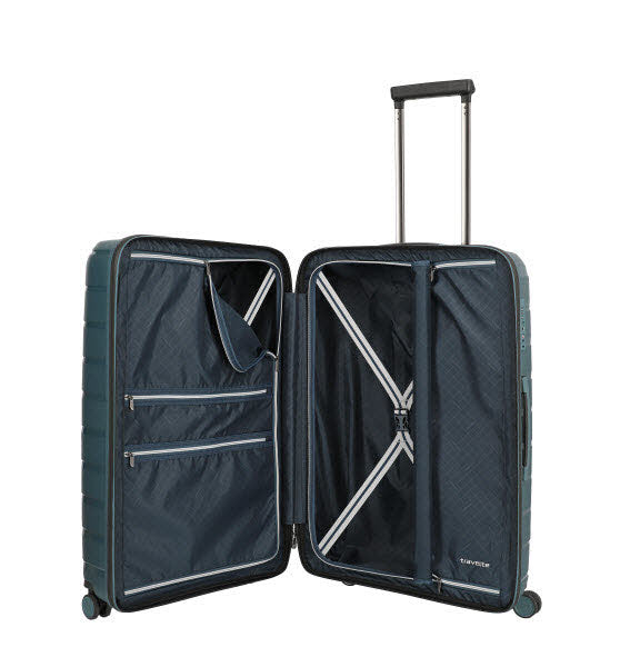 4-Rad Trolley M Eisblau