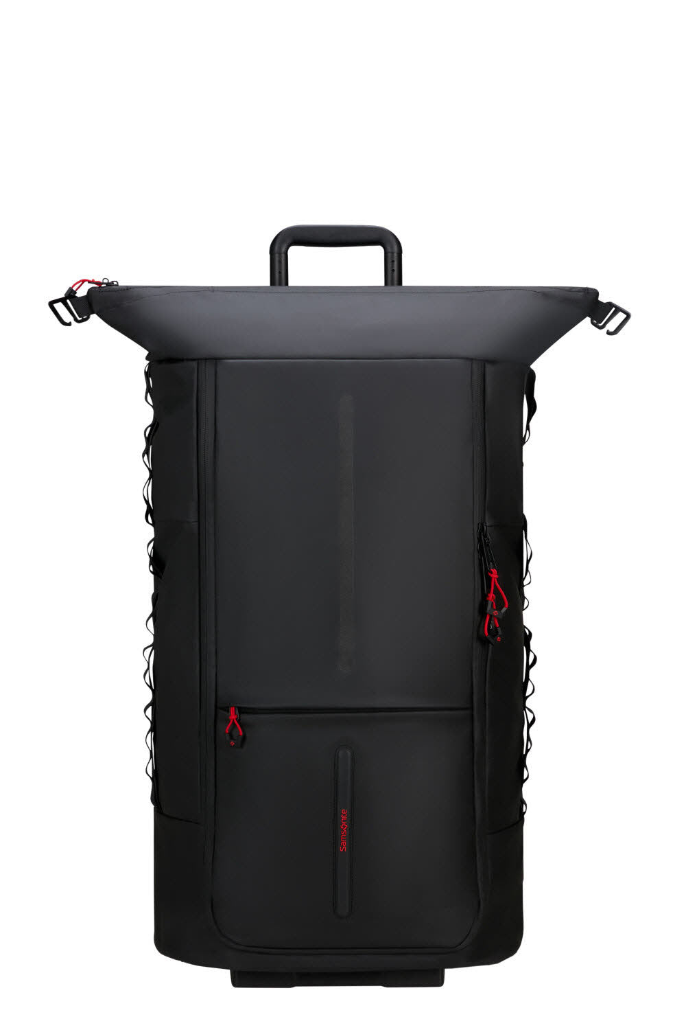 FOLDABLE DUFFLE/WH 4-IN-1 BLACK