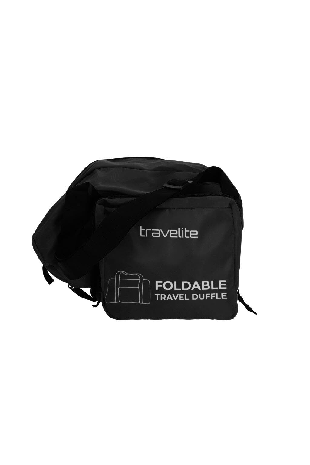 Faltreisetasche Schwarz
