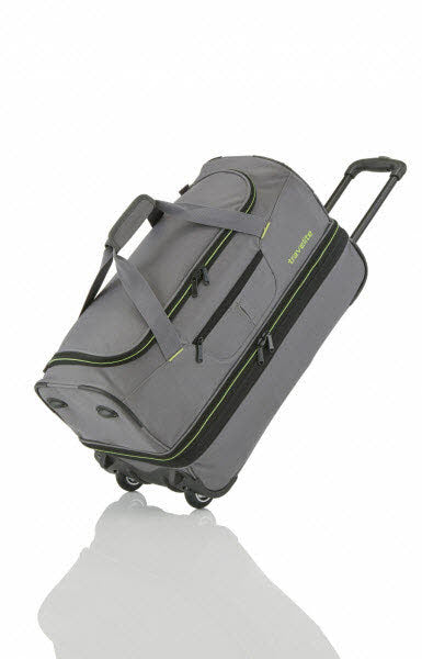 Rollenreisetasche L erweiterbar Grau