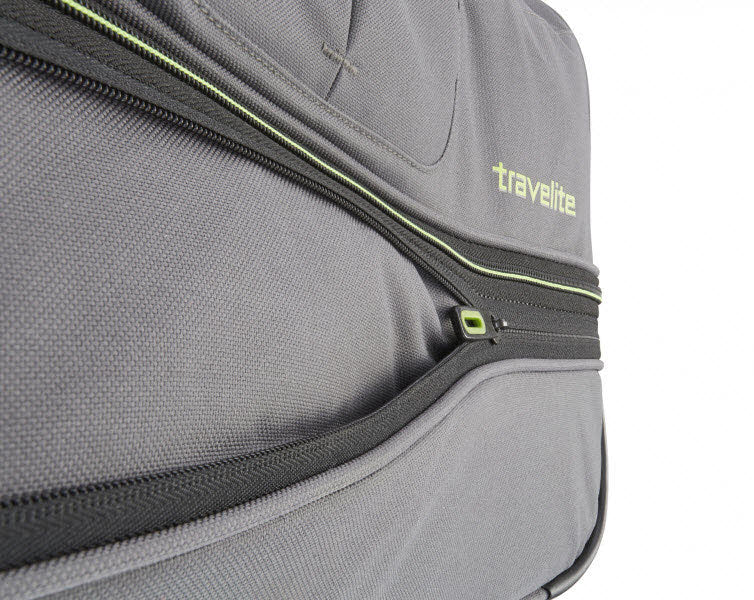 Rollenreisetasche L erweiterbar Grau