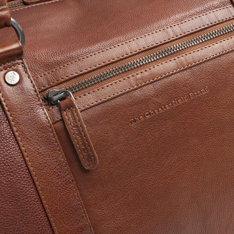Leder Reisetasche Amaris Cognac