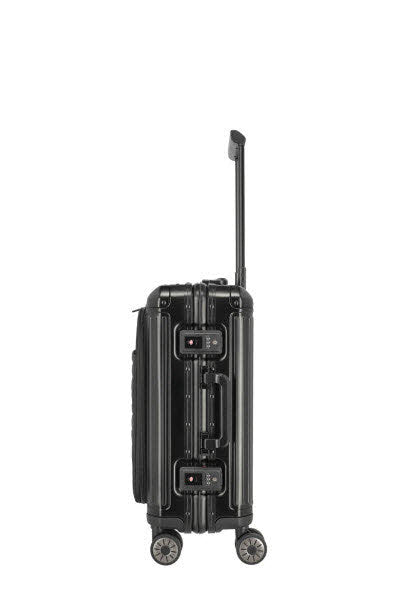 4-Rad Trolley S mit Vortasche Schwarz