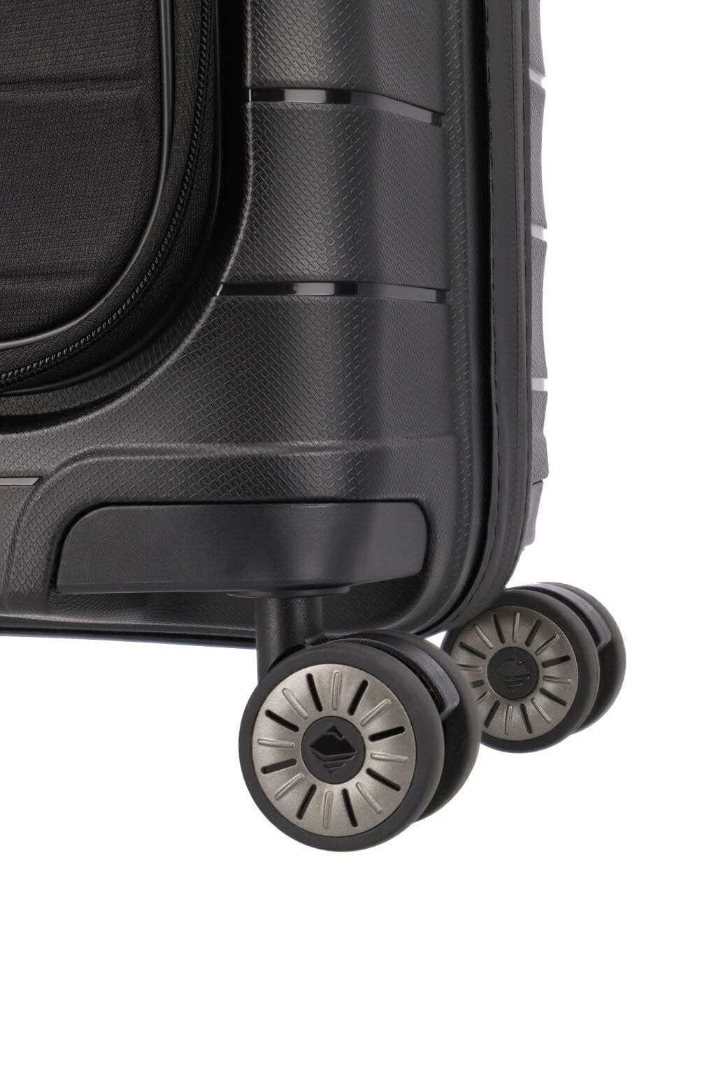 4-Rad Trolley S Vortasche Schwarz