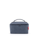 Beautycase herringbone dark blue