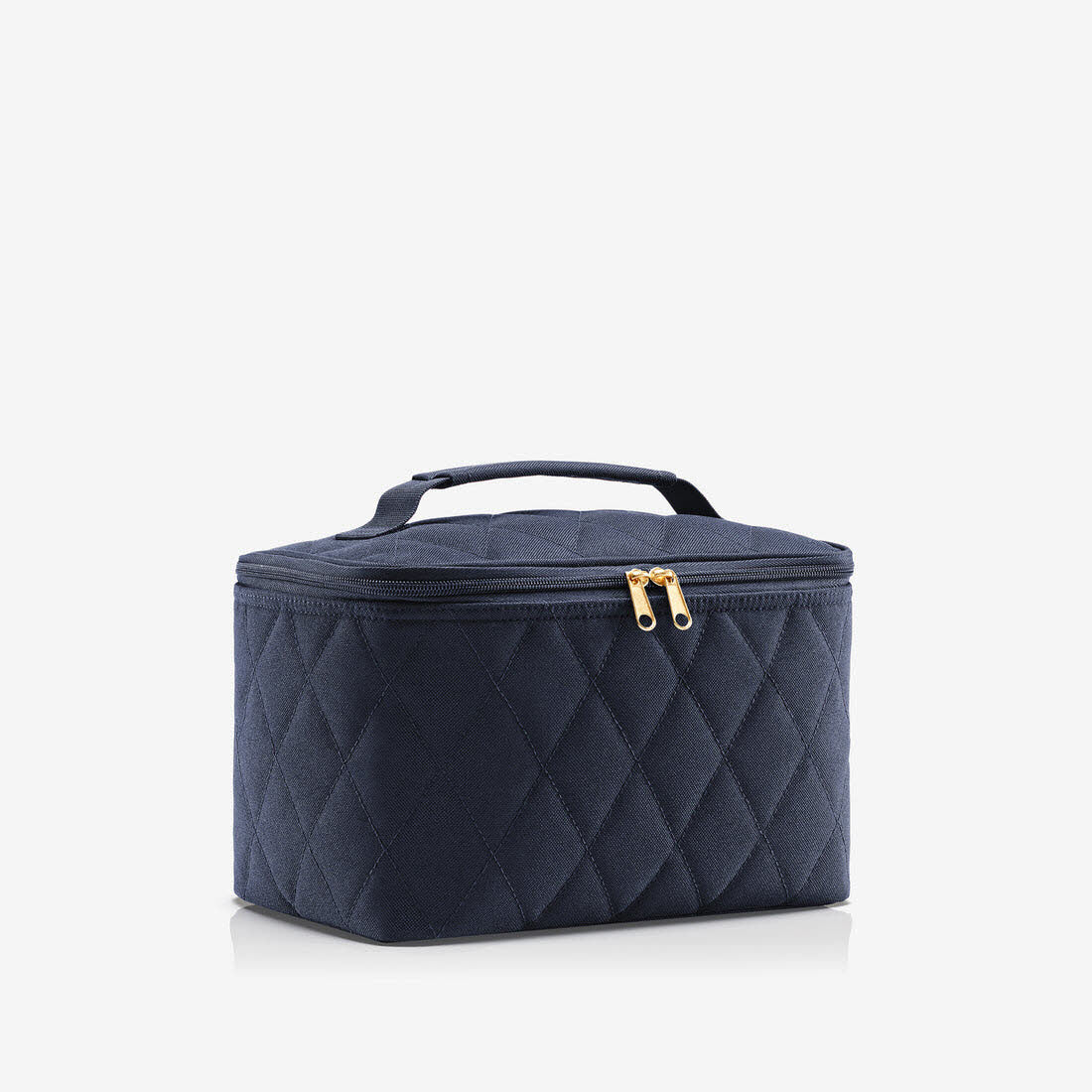 Cosmetic Case rhombus midnight gold