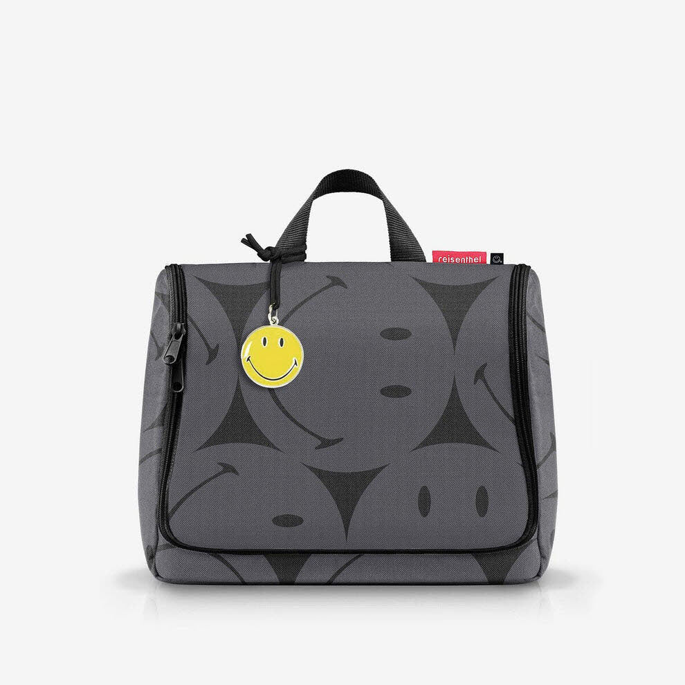 toiletbag XL smiley® grey