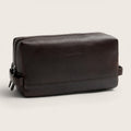 Leder Kulturbeutel Montelaro Brown