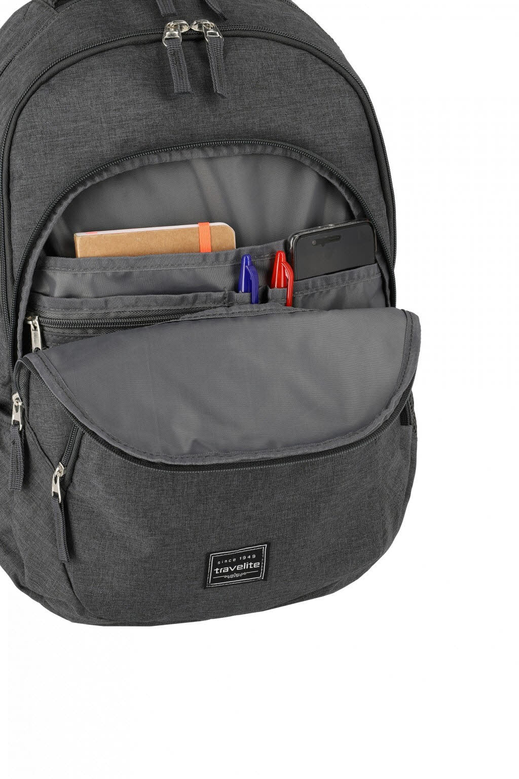 Rucksack Melange Anthrazit