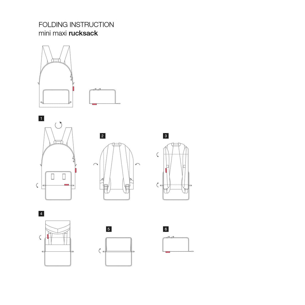 Rucksack Mini Maxi black