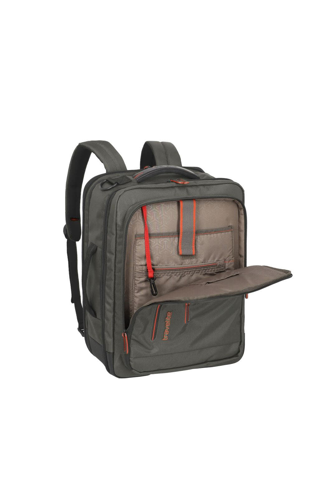 Rucksack-Bordtasche Oliv