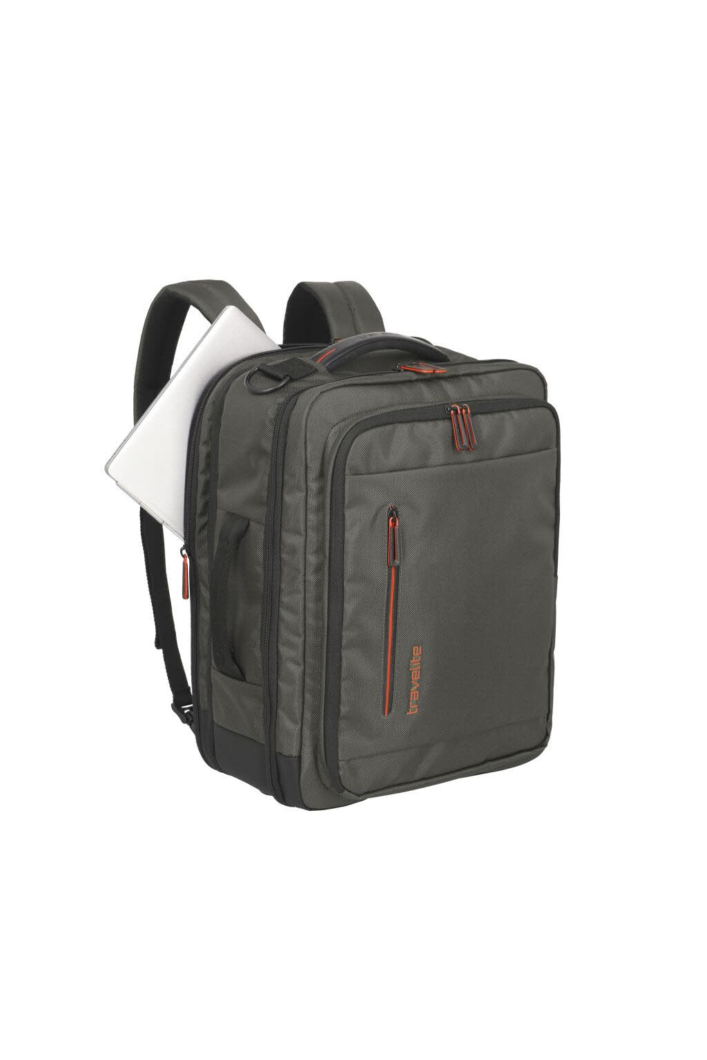 Rucksack-Bordtasche Oliv