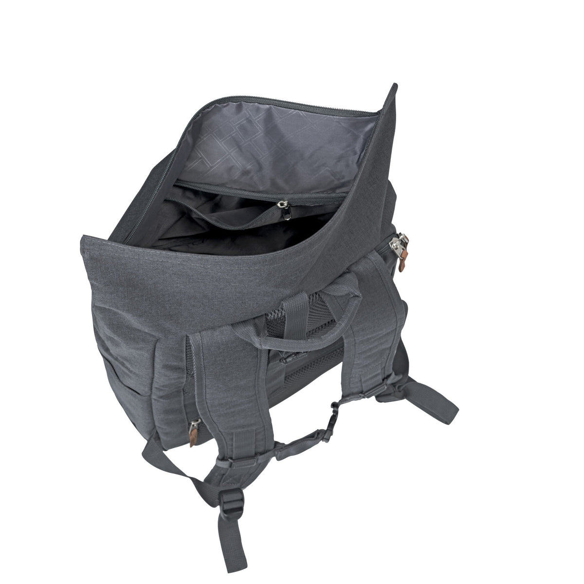 Roll-Up Rucksack Anthrazit