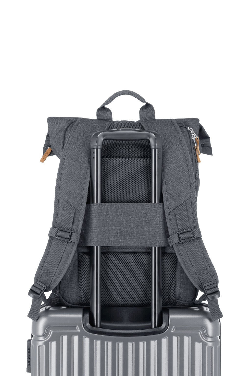 Roll-Up Rucksack Anthrazit