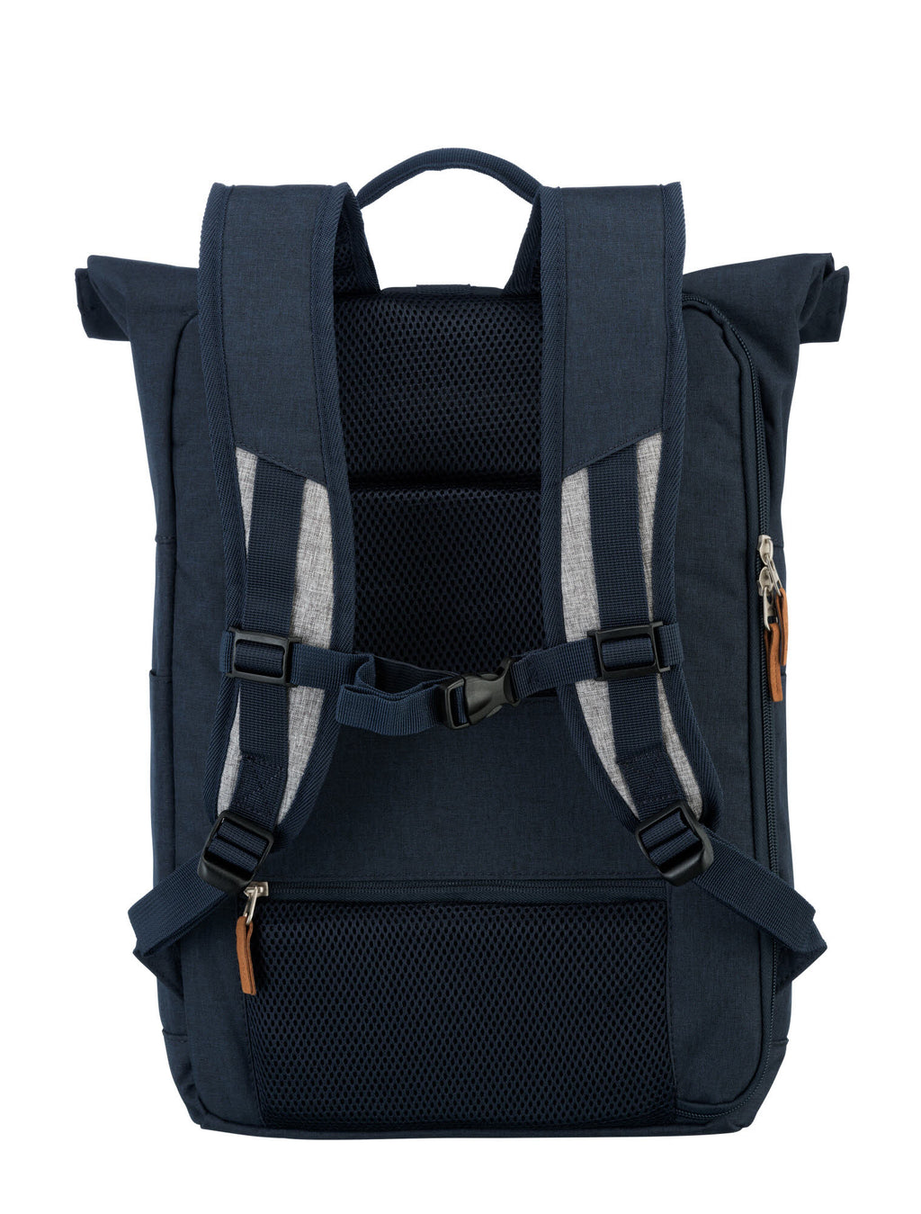 Rollup Rucksack Marine/Grau