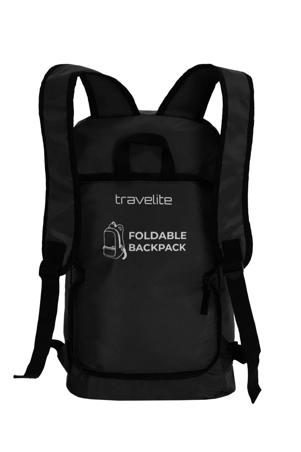 Faltrucksack Schwarz