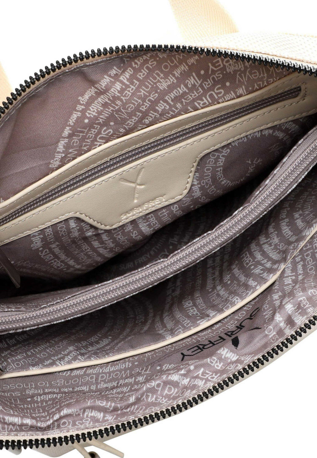 Cityrucksack groß Ecru