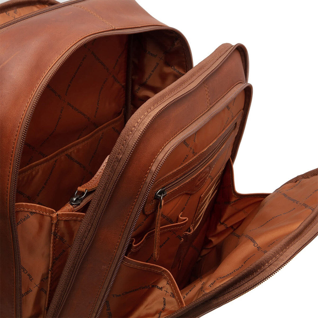 Laptop Backpack  - Detroit Cognac