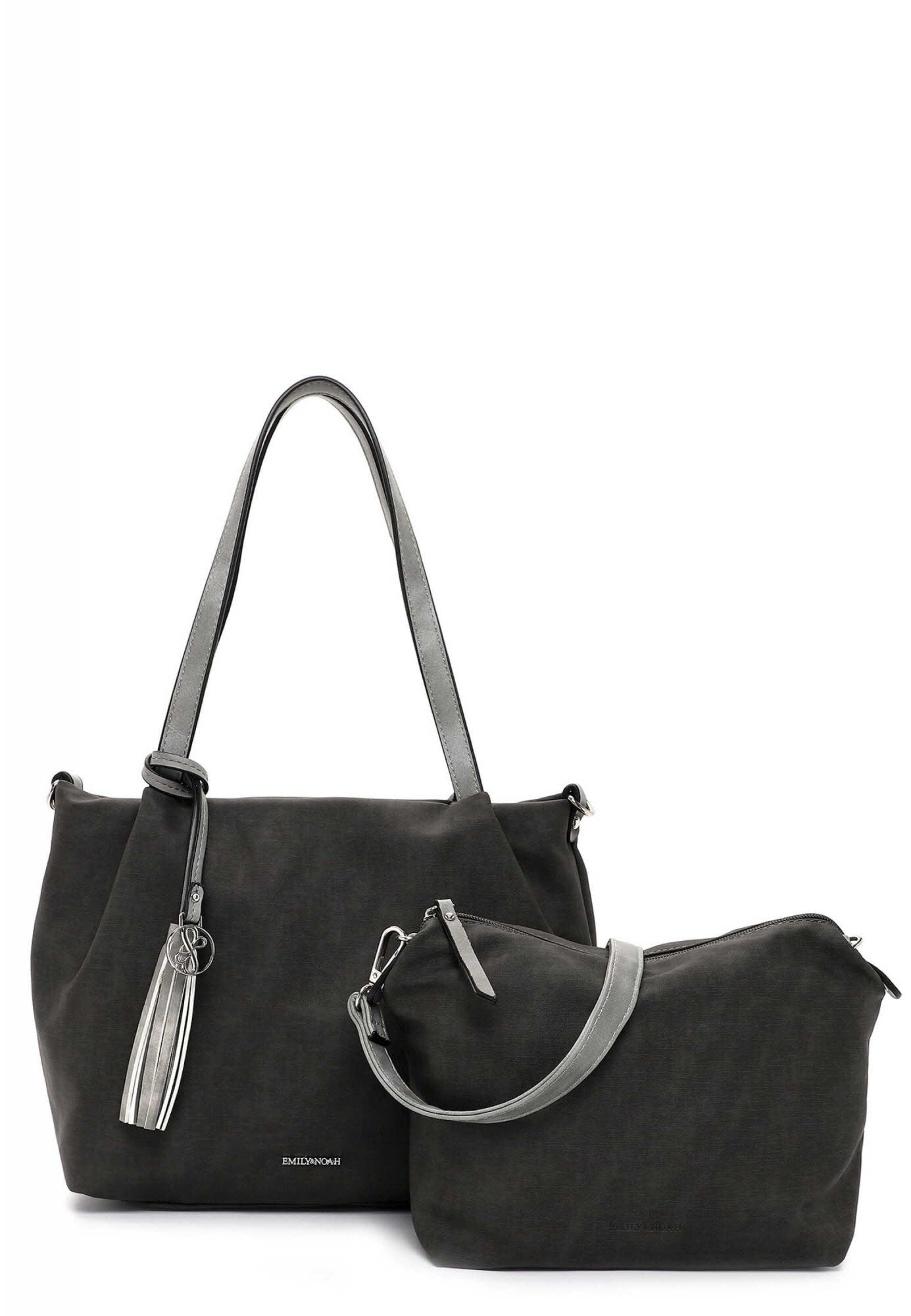 Shopper mittel grey