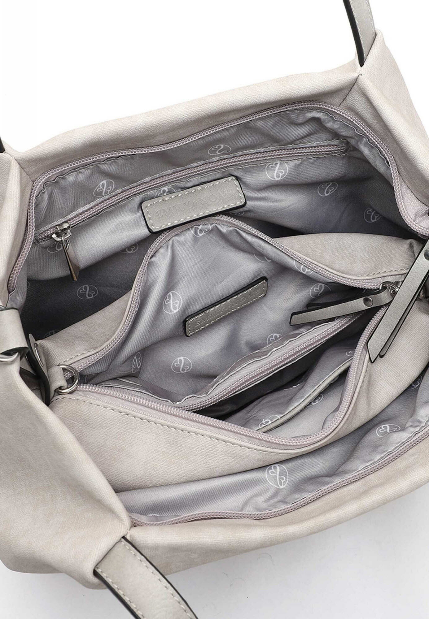 Shopper mittel lightgrey