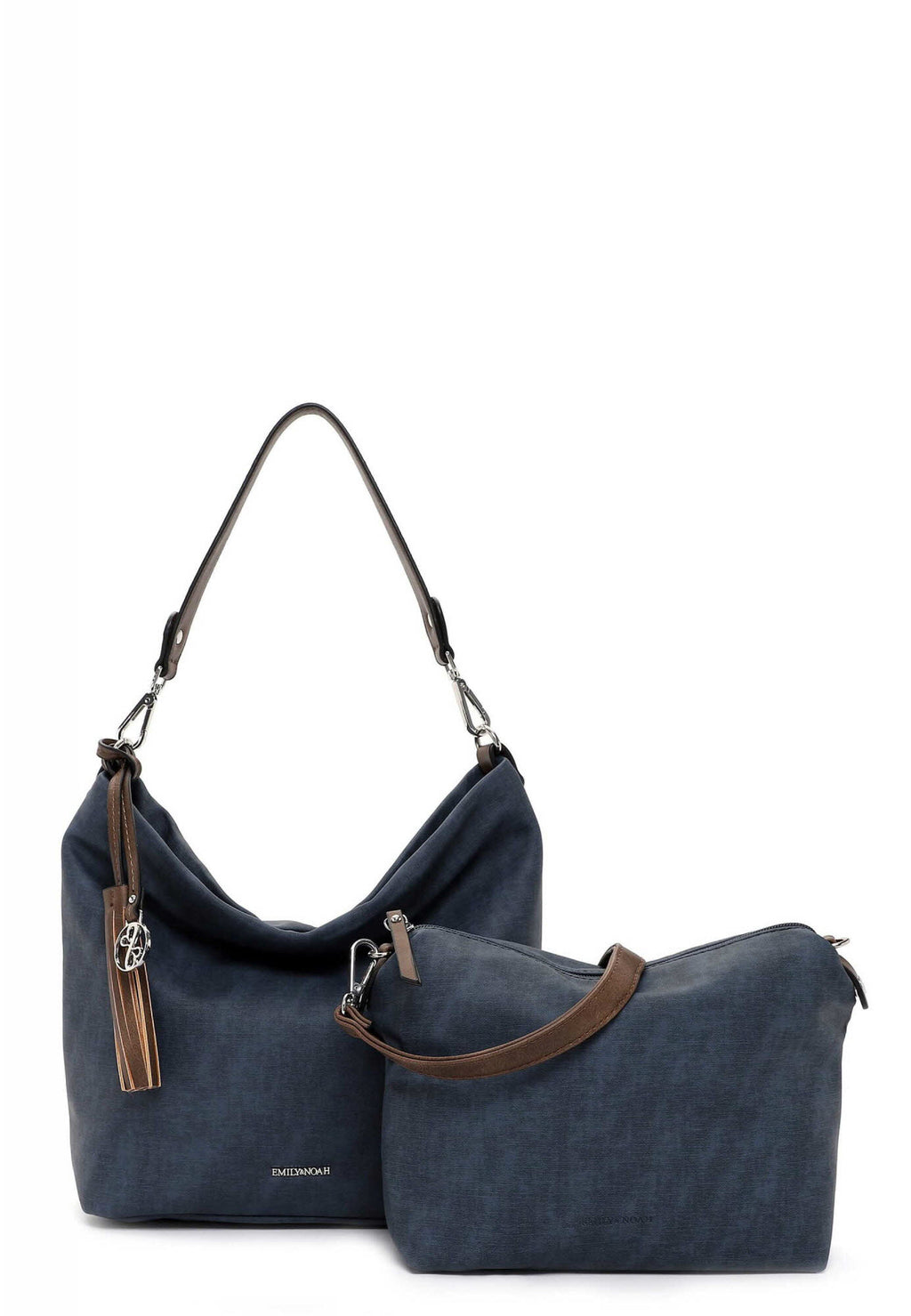 Beutel mittel blue/taupe