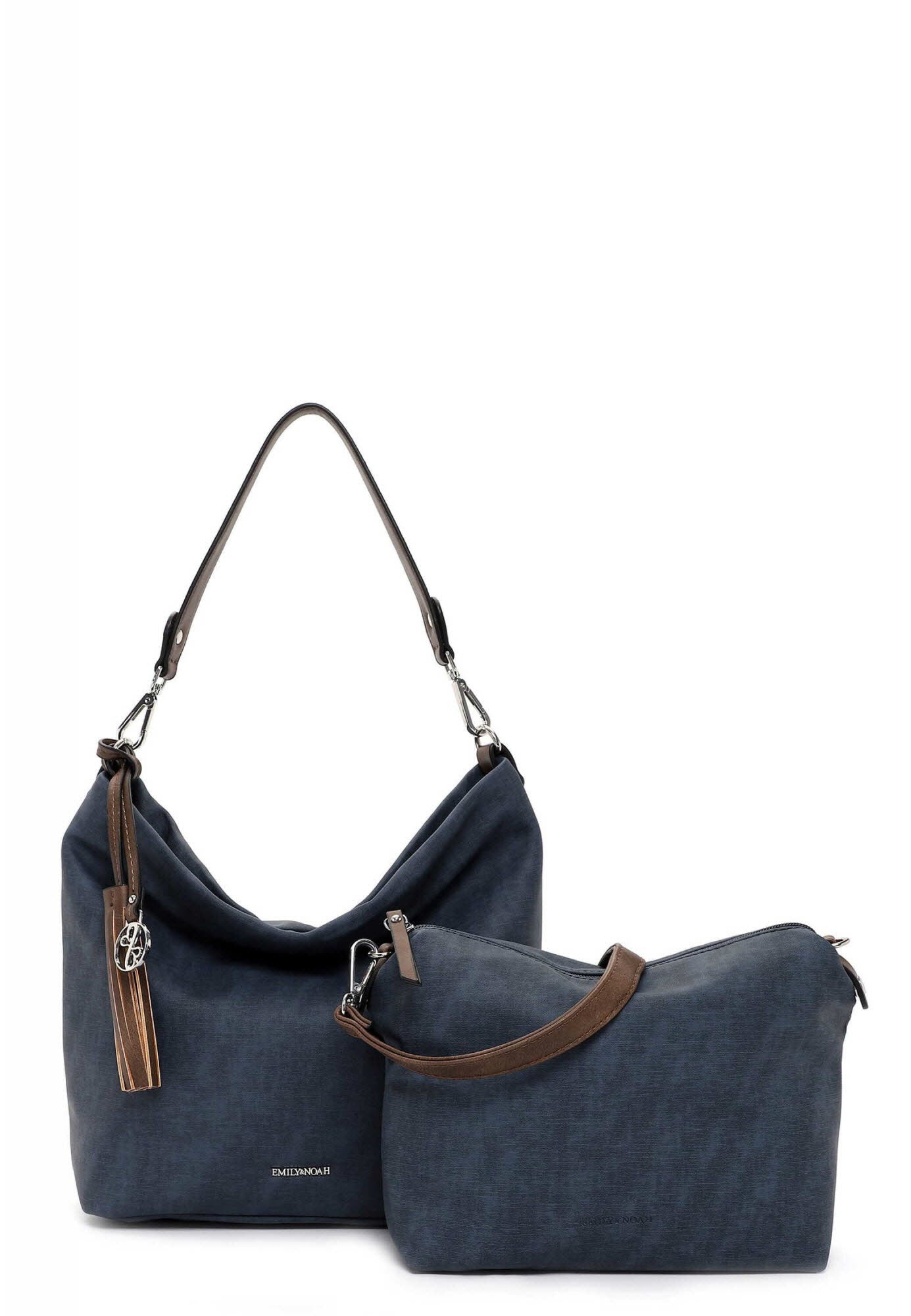 Beutel mittel blue/taupe