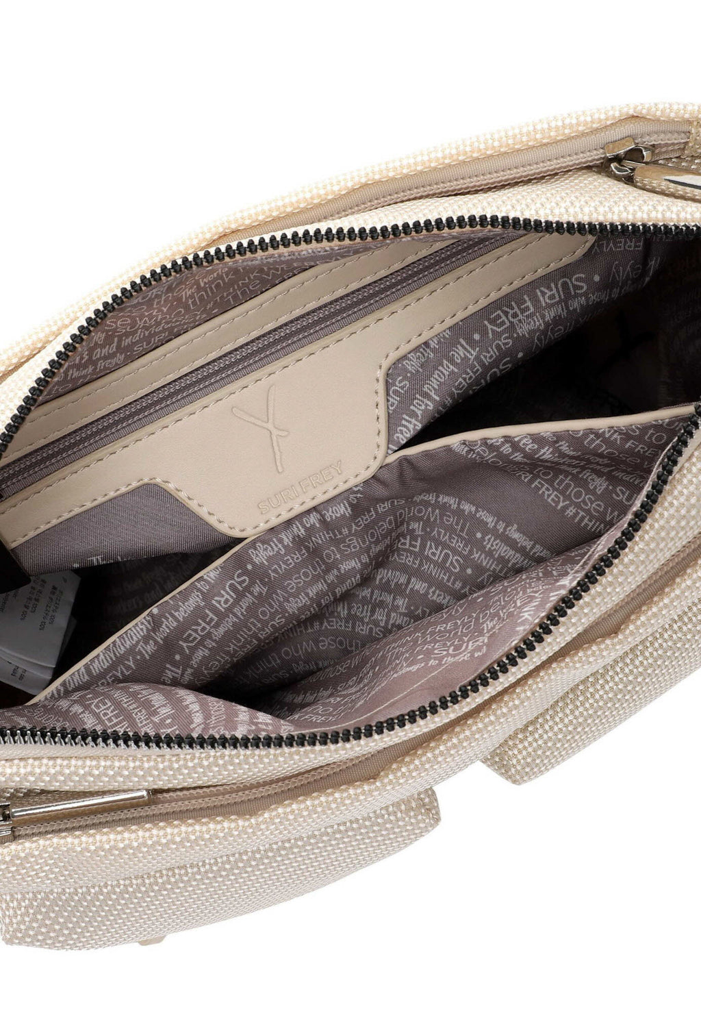 Handtasche Ecru