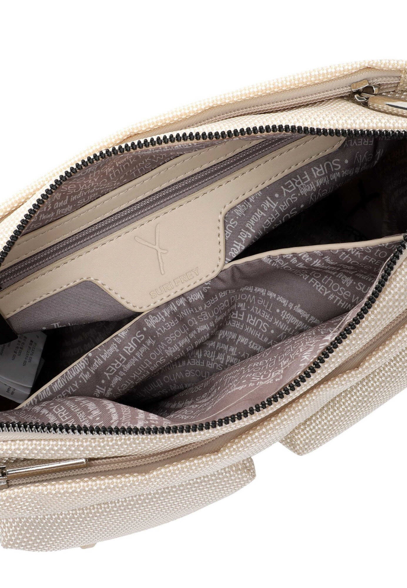 Handtasche Ecru